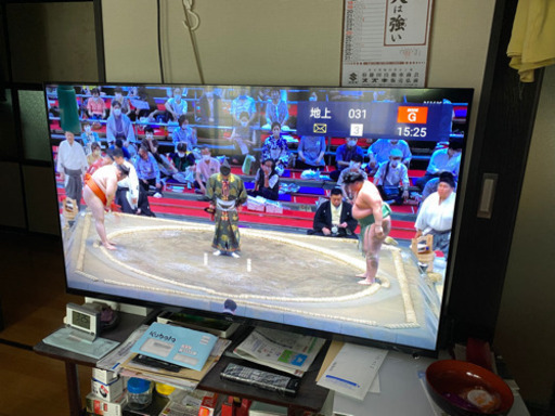 【値下げ】55インチ　液晶テレビ　保証あり