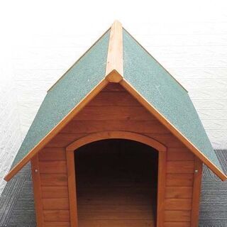 ss2613【中古】　リッチェル　犬小屋　屋外　大型犬　木製　犬...