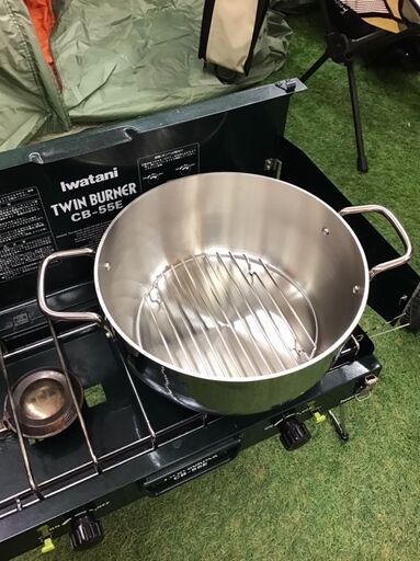 【モノマニア四日市】【引き取り限定】　TSBBQ　ステンレスダッジオーブン