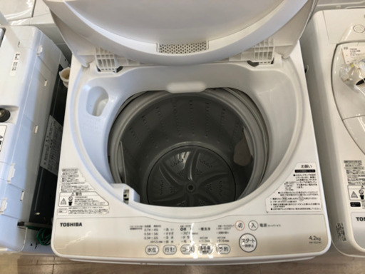 ＊【6ヶ月安心保証付】TOSHIBA 全自動洗濯機　