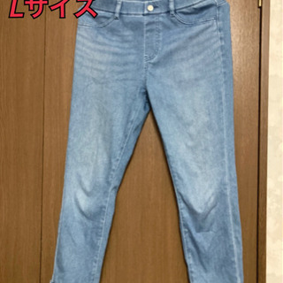 ☆UNIQLO  クロップドレギンスパンツ  Lサイズ 専用の画像