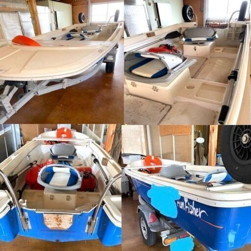 人気のホープボート ファンフィッシャー GPSミンコタ付きお得なフルセットで売ります。