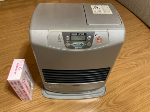 美品　石油　ストーブ　ワンタッチ式
