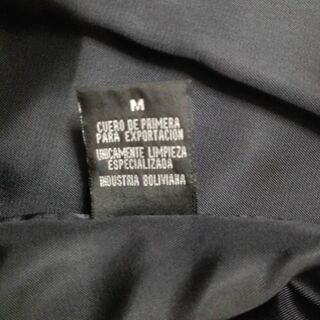 【あげます】ボリビア製レザージャケット　Brangus Leather 本革 メンズ 黒　Ｍ の画像