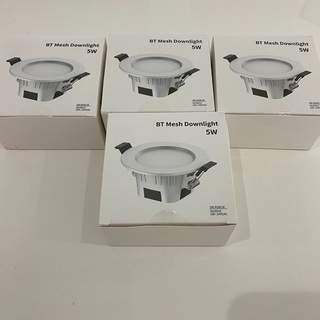 LEDダウンライト４セット　RGBカラフル　Alexa Goog...