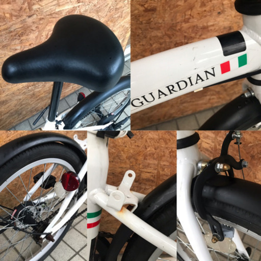 TRADEA ITALIAN GUADIAN 20インチシングルギア 折り畳み自転車