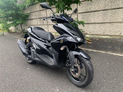 【大幅値下げ】横浜◇ヤマハAEROX155 エアロックス◇モンスターエナジー◇自賠責たっぷり令和5年8月◇ETC,LEDライト,グリップヒーター装備