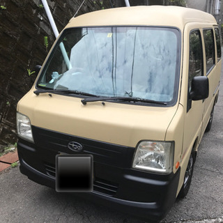 スバル　サンバーバンMT 車検残りあり　実働車