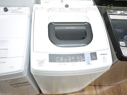 HITACHIの5.0kg全自動洗濯機（2018年製）のご紹介！安心の6ヶ月保証つき【トレジャーファクトリー入間店家電紹介21-07】