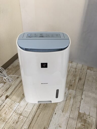 シャープ 除湿機 衣類乾燥 プラズマクラスター 7L ホワイト CV-H71-W（2018年製）説明書有