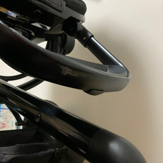【値下げ】クイニームード　ブラック　ベビーカーの画像
