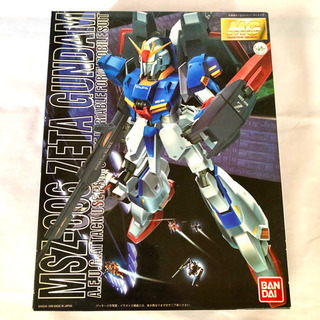 ガンプラ MG Zガンダム（頭部パーツ無し）