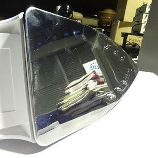 札幌 ヤマゼン/山善 スチームアイロン 2017年製 通電確認済 SI-1000 ステンレスかけ面の画像