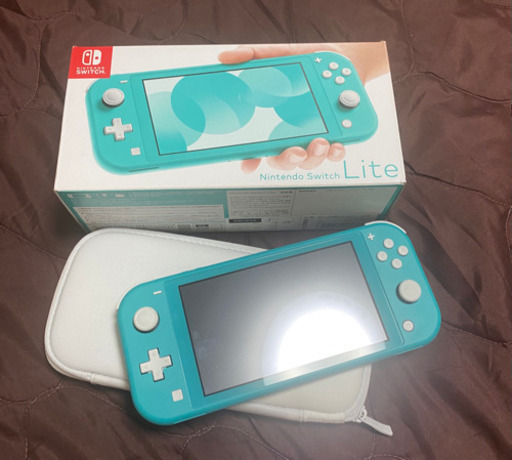 【美品】Nintendo Switch light 保護フィルムあり/ケース付き