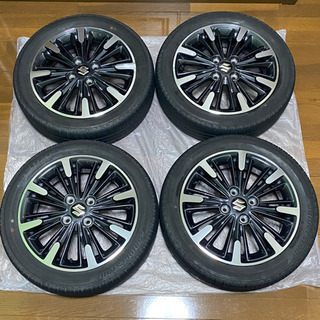 スペーシアカスタム　MK53Ｓ　純正ホイール タイヤセット 美品