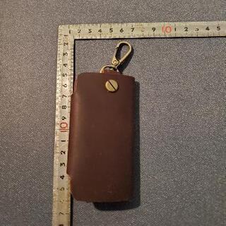 キーケース　レザー　ヴィンテージ調の画像