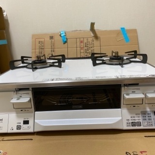 2019年製リンナイ ガステーブル RTS65AWK3RG-W LAKUCIE ラクシエ ★ 2口ガスコンロ 59cm幅