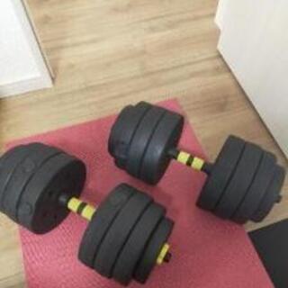 ダンベル20㌔×２個セット
