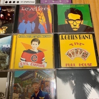 洋楽ロック CD 11枚セット エアロスミス コステロ パールジャム等の画像