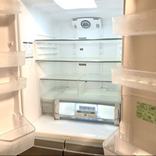 真空チルド❗️プシュ！ 日立 HITACHI 冷蔵庫 R-F440D（SH型）大
