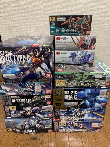 (積みプラ処理)ガンプラセット
