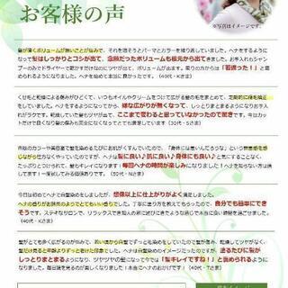 一回で三回分美髪になれる！セルフヘナトリートメント体験教室🌿の画像