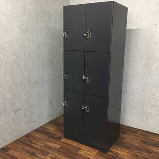 ⭕⭕⭕KH4/72　サラインテリア　6人用 パーソナルロッカー オフィス 2列 3段 天板付き 鍵付き 中古品 業務用 70～75⭕⭕⭕