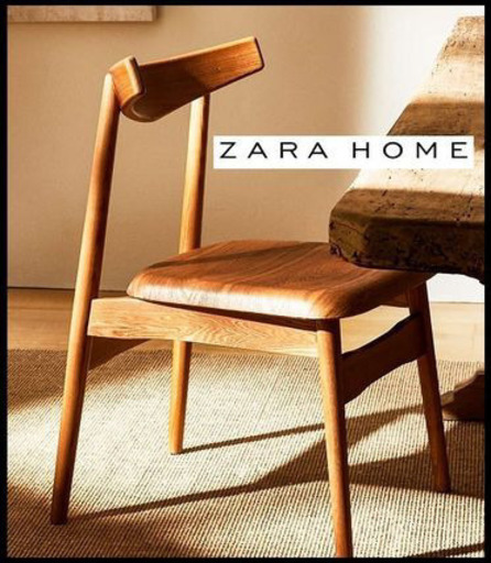 ZARA ダイニングチェア2脚セット