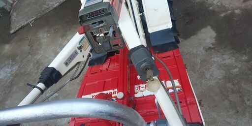 鹿児島発　ヤンマー　セル始動　7.5馬力　ディーゼル耕うん機YA75タイヤ新品交換バッテリー新品交換済み
