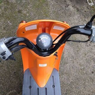 【取引完了しました】可愛いスクーター　スズキ　チョイノリ（50cc）オレンジ　実動車ですの画像