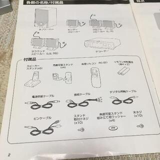 TEAC PLS-5DS 5.1ch サラウンドスピーカーの画像