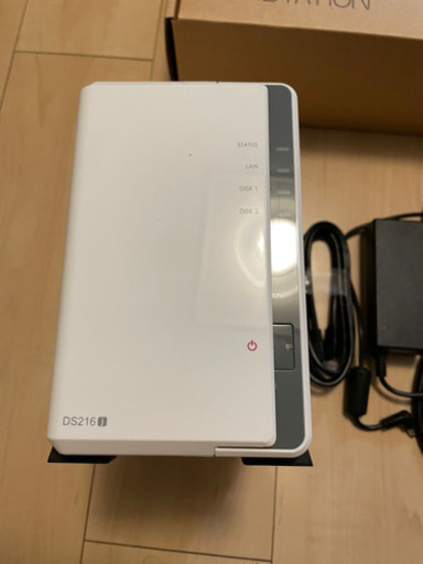 周辺機器 Synology DS-216j NAS