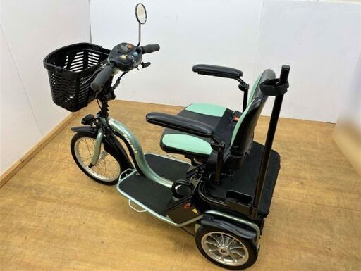 値下げしました！【全国発送可・動画あり】フランスベッド リハテック ハンドル型電動車椅子 S637 スマートパル 三重県
