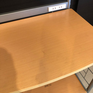 【値下げ！】キッチンラック(コンセント付き)の画像