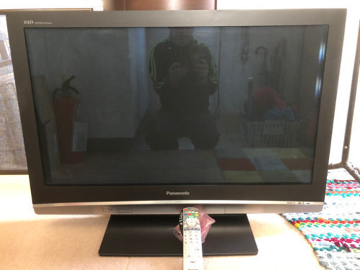 パナソニック 37V型 プラズマテレビ TH-37PX80 [引き取り限定] B-CASカード、電源ケーブル、リモコン付き