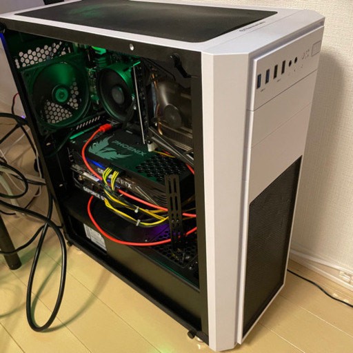 マイニングリグ 1660Super 4個。PCケースにオールインワン、スリム。 仮想通貨、イーサリアムマイニング