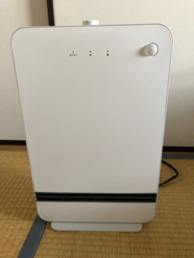 山善セラミックファンヒーター DSF-TN12-W