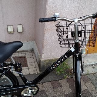 GEO×CROSS[ジオクロス]27吋 ファッションシティーサイクル 外装6段/LED