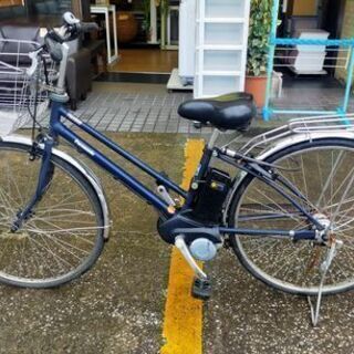 【着払い対応可能！！旧鹿児島市内送料無料】 リサイクルストアスターズ城西店 パナソニック Panasonic　BE-ELET75  電動アシスト自転車 ビビ・EX・シティ 27型 内装5段変速の画像