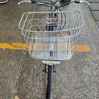 【着払い対応可能！！旧鹿児島市内送料無料】 リサイクルストアスターズ城西店 パナソニック Panasonic　BE-ELET75  電動アシスト自転車 ビビ・EX・シティ 27型 内装5段変速の画像