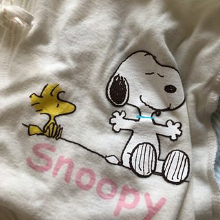 スヌーピー  ミッキーマウス 新生児肌着セット50cm〜60cm ロンパースの画像