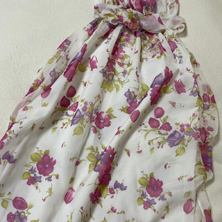 新品　未着用　グアム購入　ロング丈　マキシ　ワンピース　カラー　...