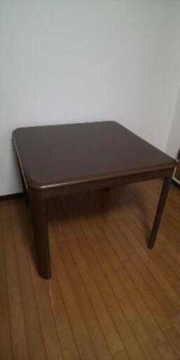 こたつ机 椅子付き ダイニングテーブル