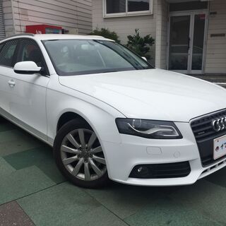 【コミコミ価格】アウディ A4アバント 4WD 本革シート ター...