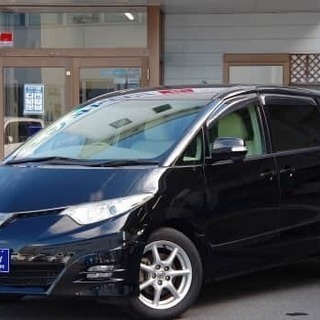 ブラックエスティマ！　距離も７万キロ台！　いい感じぃぃぃ！