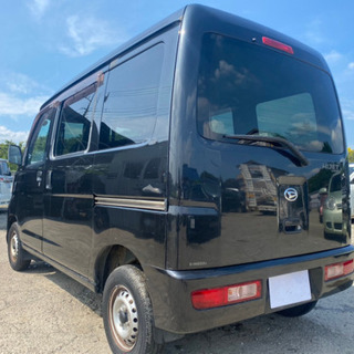 【支払い総額19.8万円】車検令和5年7月 h25年式 ハイゼットカーゴ Tチェーン レベライザー PW ハイルーフ 社外デッキの画像