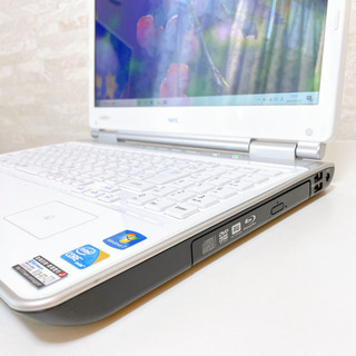 綺麗】NEC ノートパソコン ブルーレイ 新品SSD Corei5