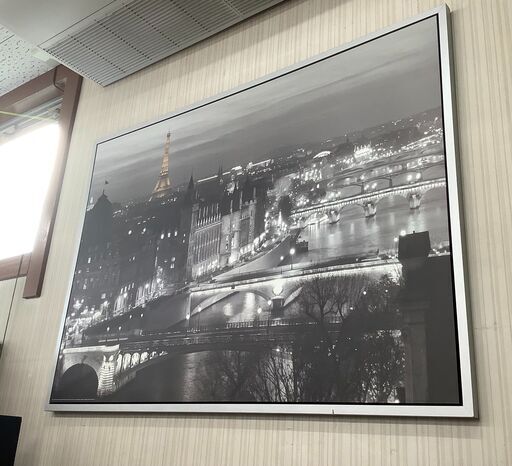 IKEA/イケア アートパネル パリの夜景 廃盤品【ユーズドユーズ名古屋天白店】 J925