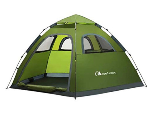 美品　ワンタッチテント4人〜5人用　moonLence
