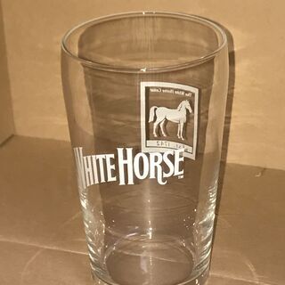 【新品・未使用】WHITE HORSE うまソーダグラス（非売品）の画像
